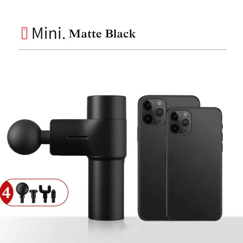 

Mini USB Massager Gun Athlete Muscle Pain Relaxation Fitness Massager Electric Body Muscle Deep Fascia Massager Massage