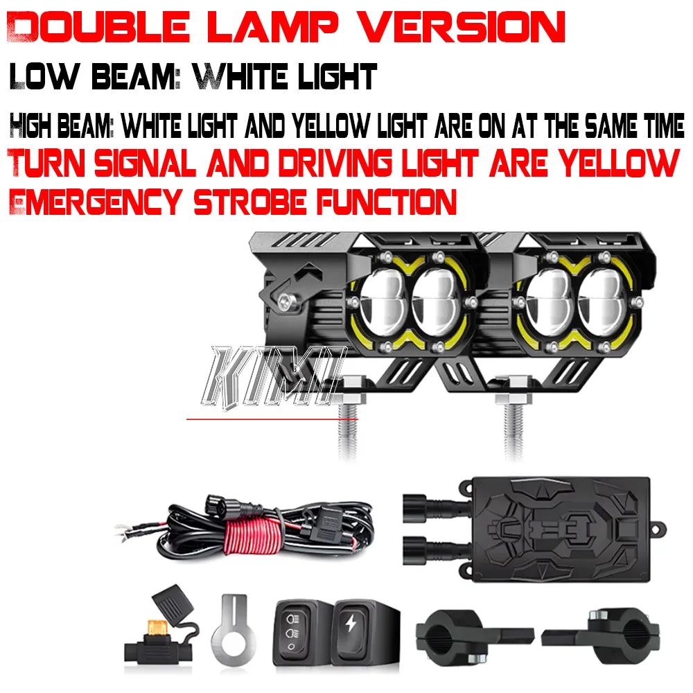 Для QJMOTO SVT 650 мотоциклетные светодиодные прожекторы дальнего и ближнего света