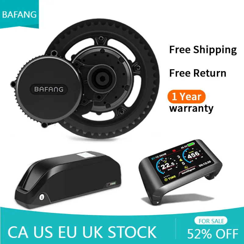 

Комплект для электровелосипеда Bafang BBS02 BBS02B, 750 Вт, 48 В