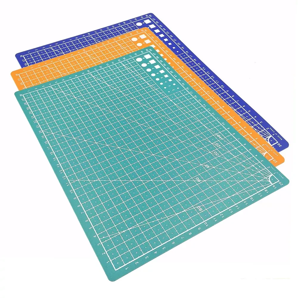 

PVC Cutting Mat Deskpad Patchwork Cut Pad Durable DIY Handmade Tools Scrapbooking Self-healing Cutting Plate Art Tool Kits