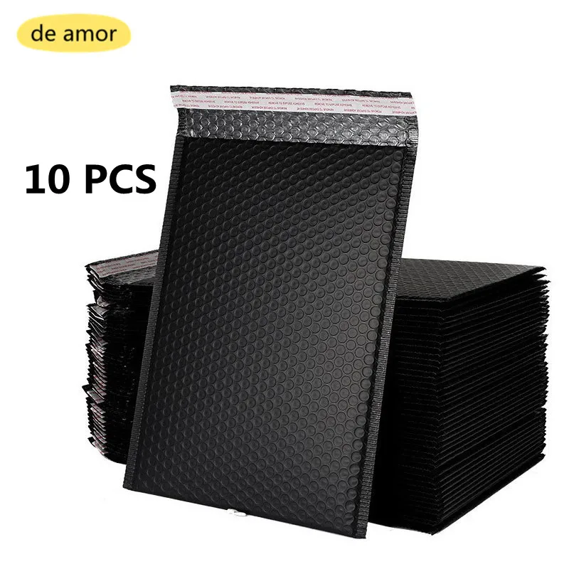 

10pcs 13x15cm Self Seal Padded Envelope Gift Bag Bubble Mailer bag Packaging express delivery shipping lined Poly small business