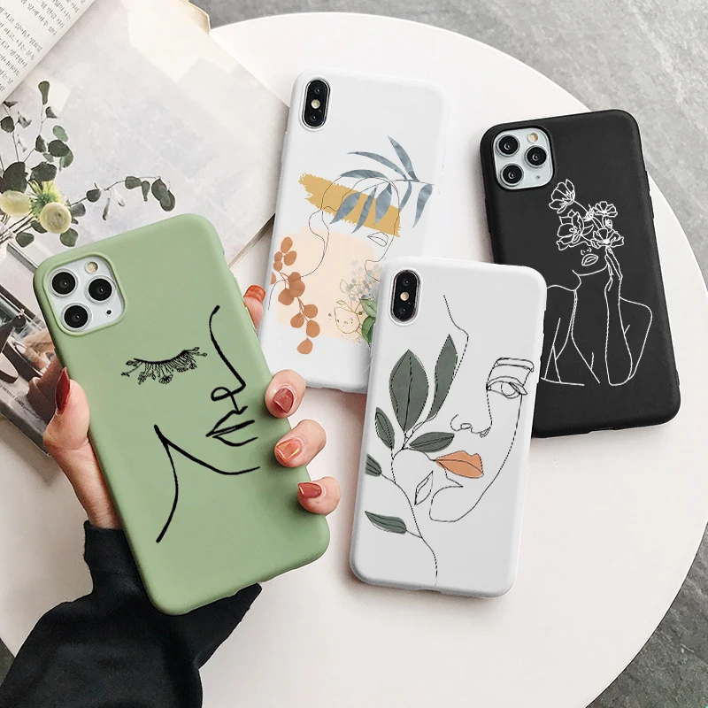 

Abstract Art Line Case For Xiaomi Mi Poco X3 F3 NFC 11 10T 9T 9 SE 10 Lite Redmi Note 11 10 10s 9 8 Pro 8T 9s 9T 7 5 TPU Cover