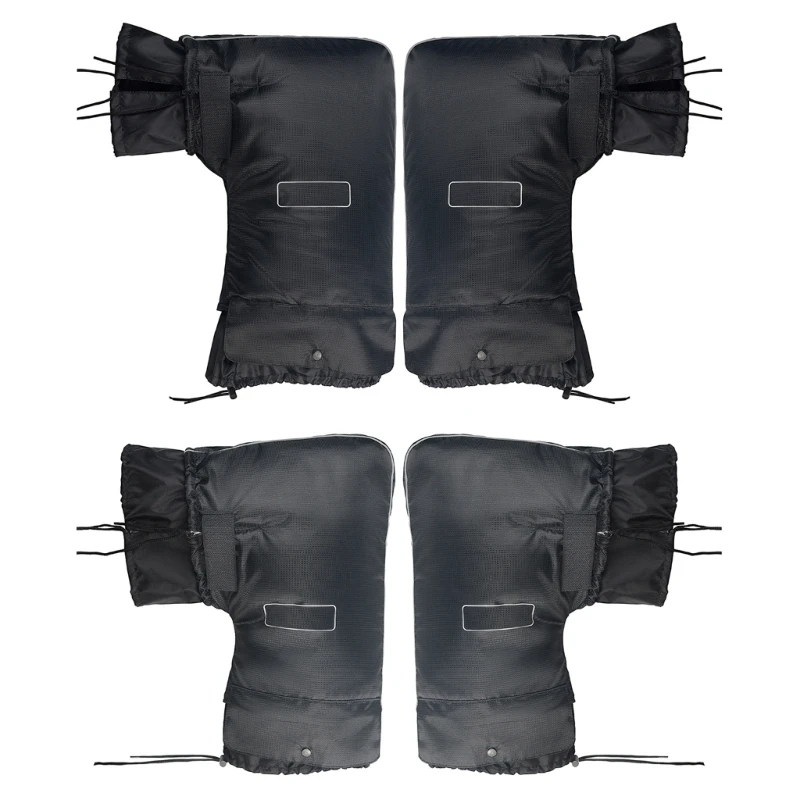 

094D Thermal Motorcycle Handle Bar Muffs Motorcycle Hand Protector Mitts/Gloves