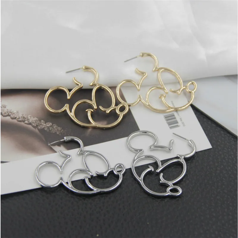 

Серьги «Микки Маус» из мультфильма «Микки», 10 пар