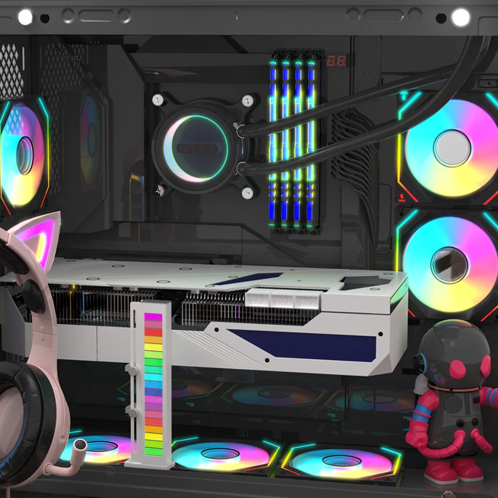 5 В 3-контактный ARGB Sync GPU Опорный Кронштейн Для ATX/M-ATX/ITX Держатель Видеокарты