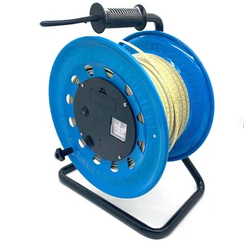 

Синяя металлическая катушка 100 м, глубинный измеритель уровня воды