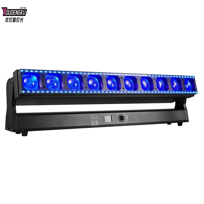 Фото 1 шт. 10*60 Вт LED RGBW 4 в 1 Pixel Zoom настенный прожектор с подвижной головкой для сцены, оборудование для диджеев, дискотек и ночных клубов. №4