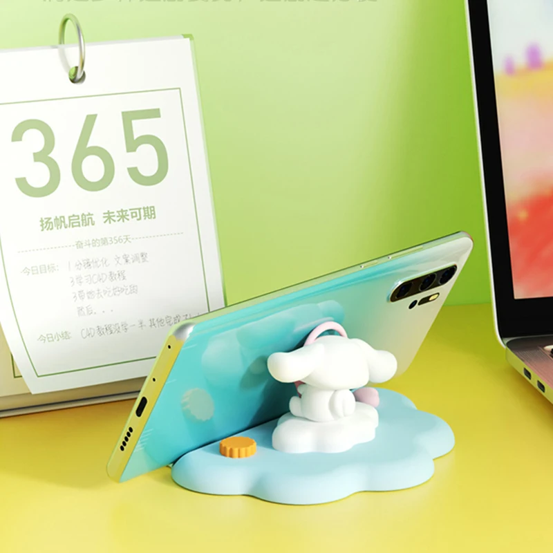 

Держатель для телефона Sanrio, милый Коричный, креативный держатель для ленивых людей, портативный универсальный мини-инструмент для прямой трансляции и сериала