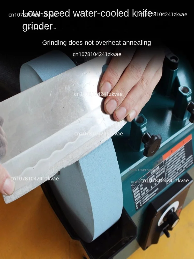 Настольная шлифовальная машина SCM8101 10 дюймов электрическая низкоскоростная