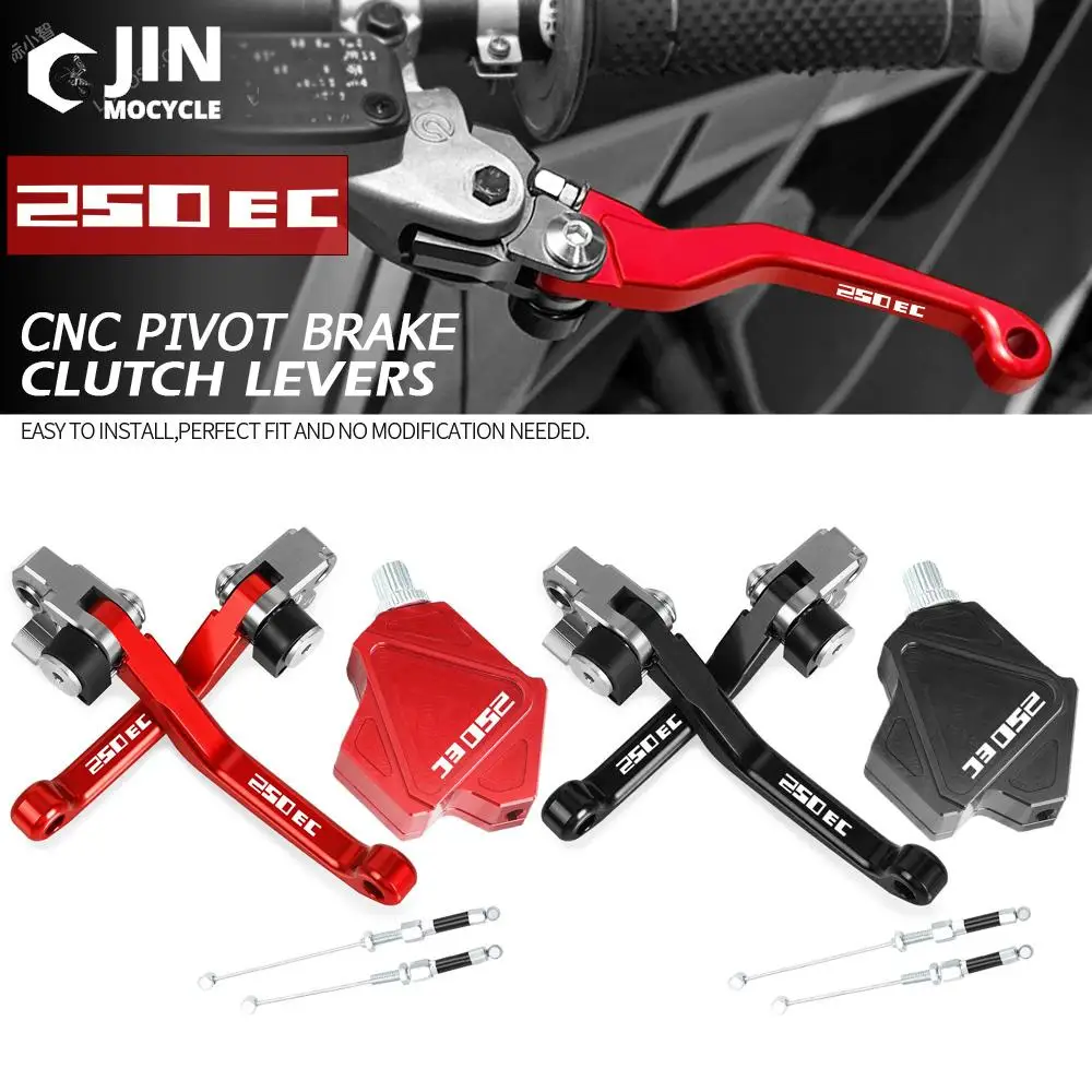 

For GASGAS 250EC 250 EC 2005-2018 2017 Motorcross Accessories CNC Stunt Clutch Lever Easy Pull Cable System Brake Clutch Levers
