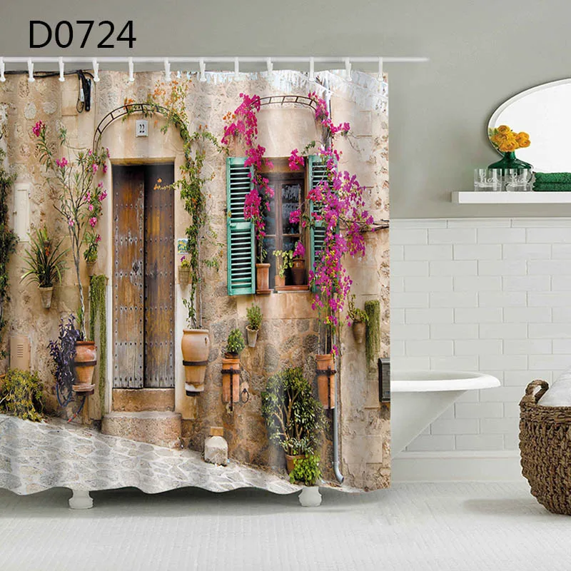 

Curtain Home Bathroom Decoration Children's Bathroom Shower Curtain Waterproof Curtain Cortinas De Baño