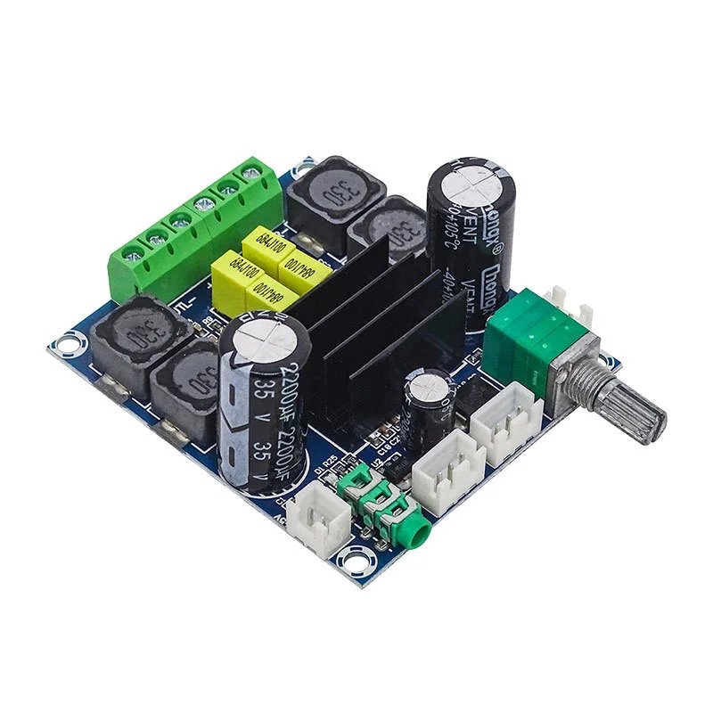 XH-M568 мощная плата цифрового аудиоусилителя TPA3116D2 усилителя динамика 50 Вт * 2