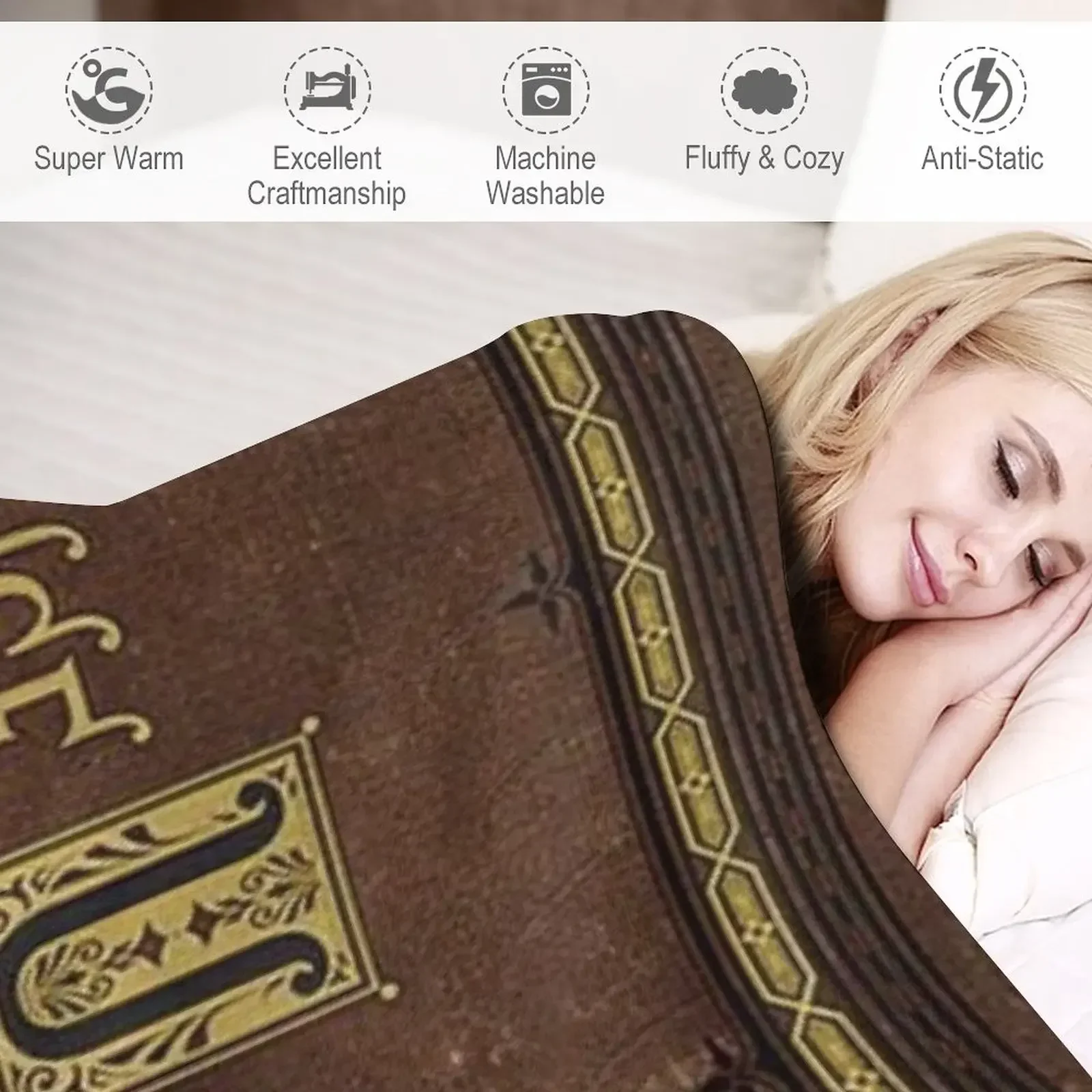 Модное Фланелевое покрывало для диванов Habia una раз