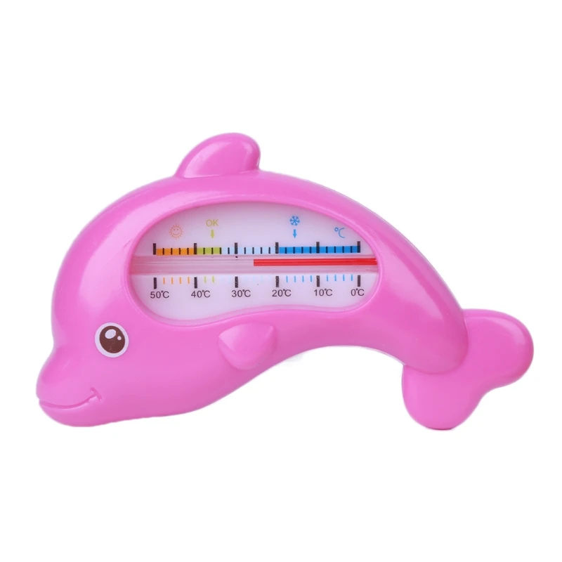 New Baby Bath Thermometer For Newborn Small Dolphin  Water Temperature Meter Bath Baby Bath Toys Thermometer Bath
