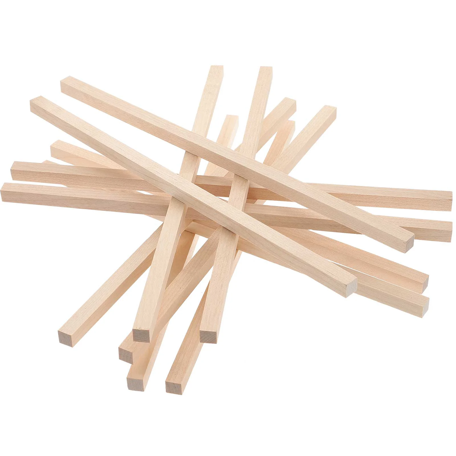 

Wood Sticks Dowel Wooden Square Craft Rod Rods Unfinished Crafts Dowels Hardwood Branches Squrae Yard Nfinished Slats Strips