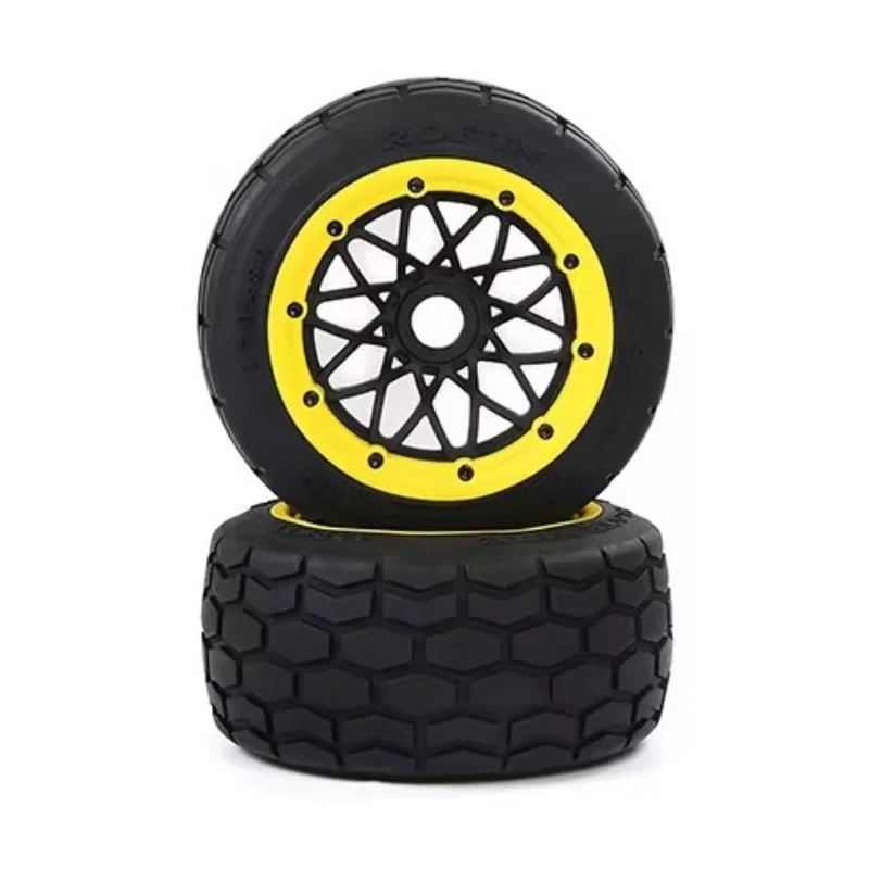 Комплект задних колес Baja дорожные шины на ободках для HPI 5B 2.0 SS Rovan