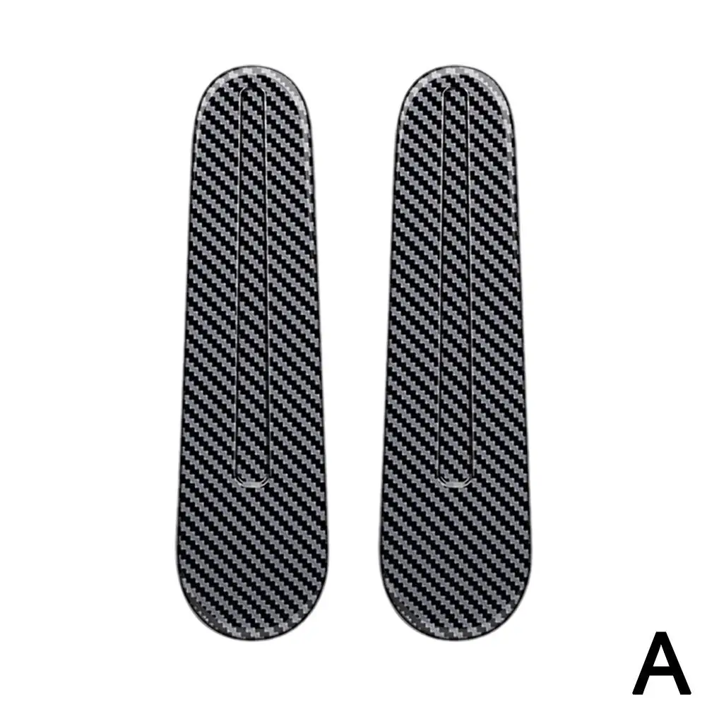 Ручка дверная из углеродного волокна с узором переключатель блестками подходит