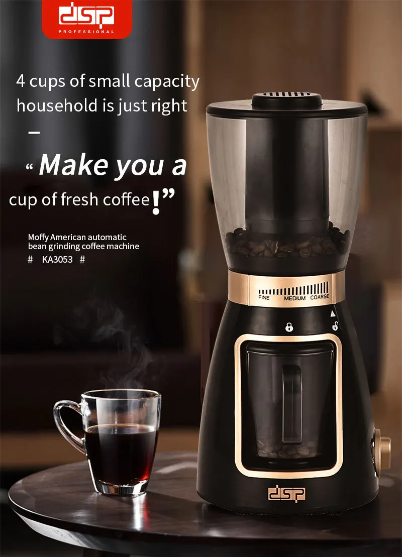 

Home appliance coffee grinder small automatic electric grinding degree adjustment coffee bean grinder