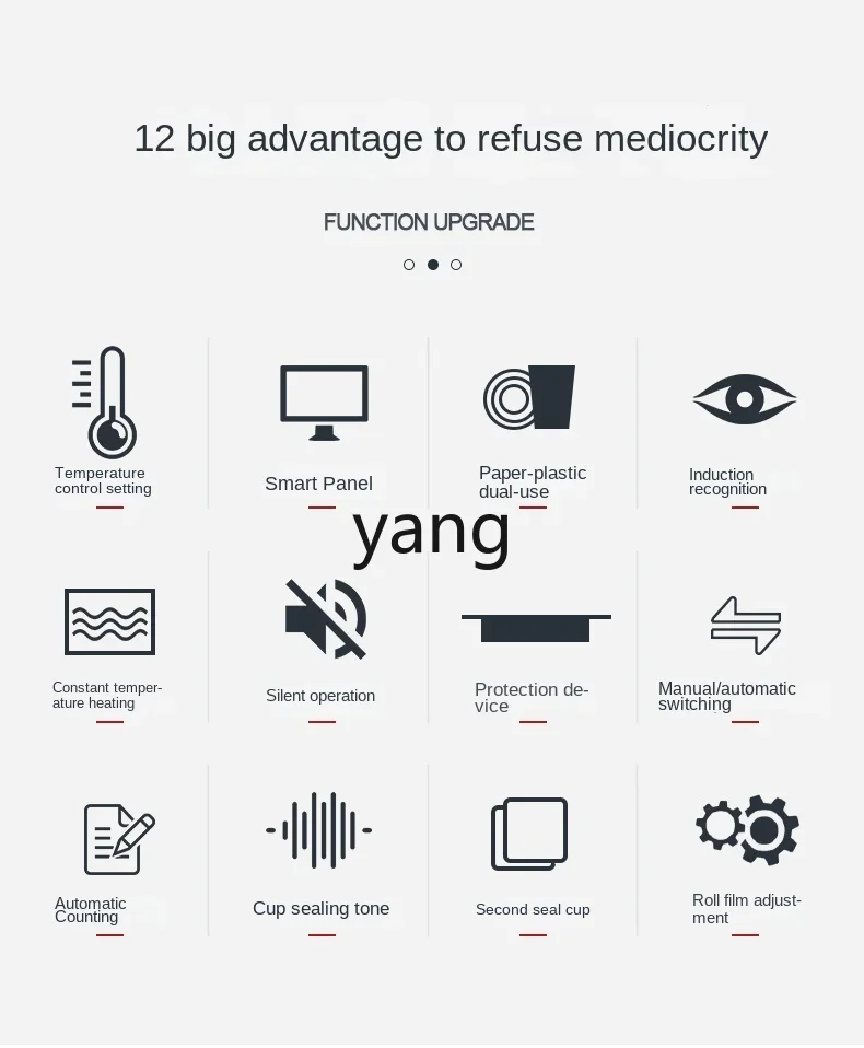 Автоматическая коммерческая машина для запайки стаканов CX для кафе и магазинов молочного чая (для бумажных и пластиковых стаканов) (art.: 3920d82e72b85) - 3920d82e72b85