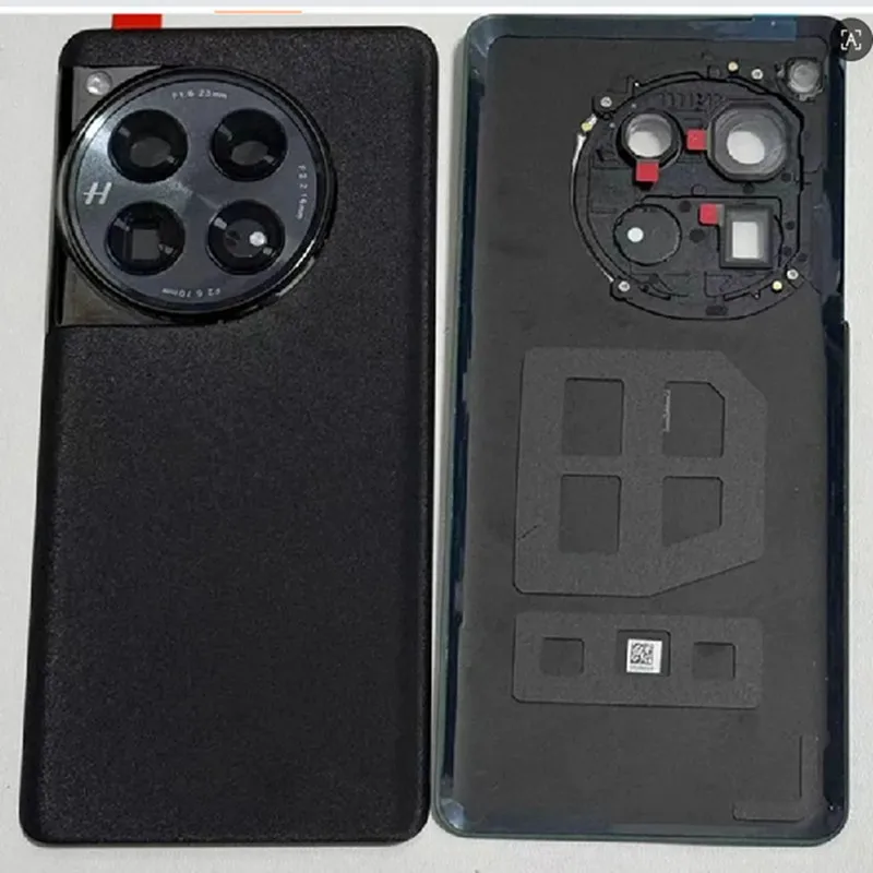 Фото Новая оригинальная стеклянная задняя крышка корпуса для OnePlus 12, дверца батарейного отсека, задняя панель, чехол, замена клейкой ленты для объектива камеры №4
