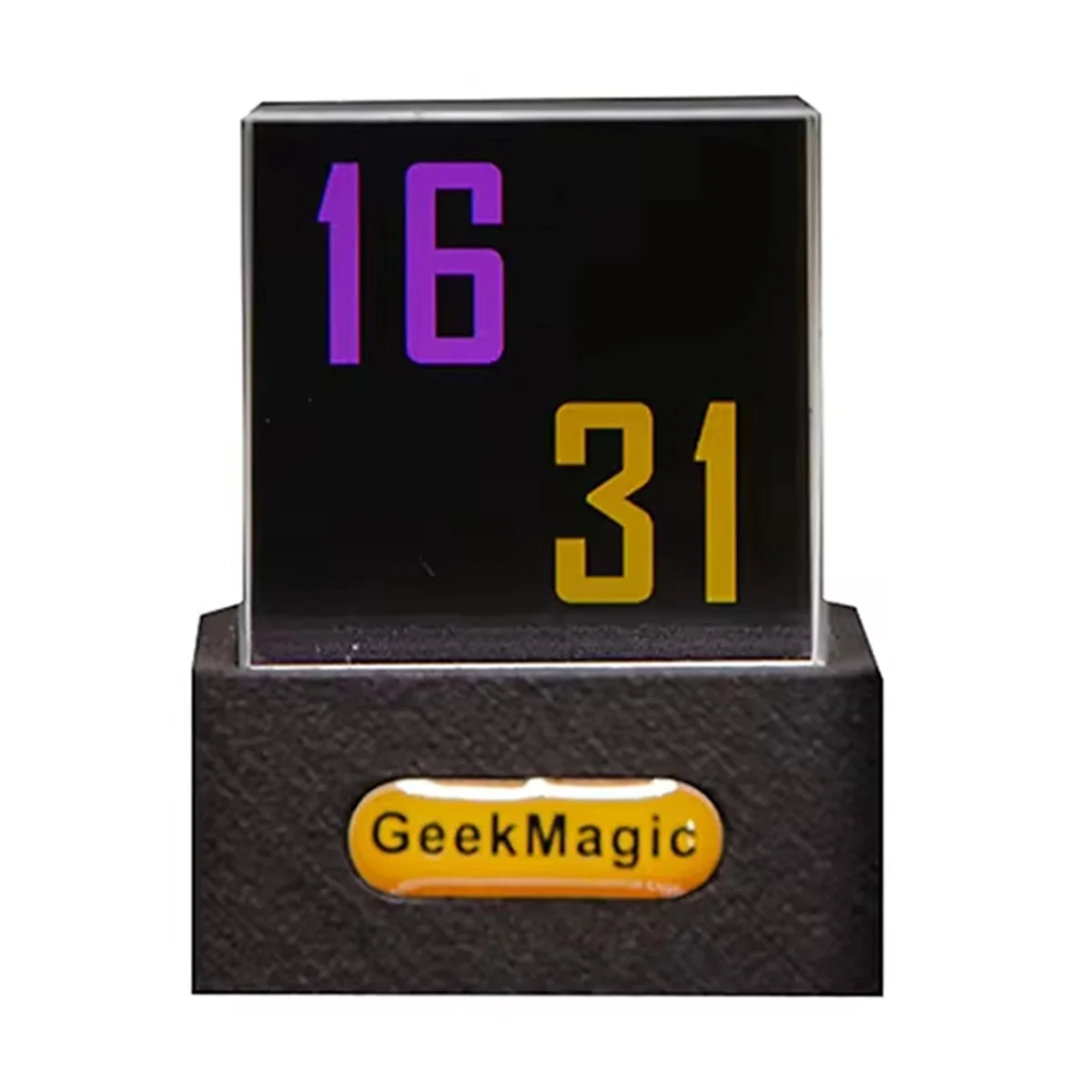 GeekMagic Crystal Cube Фотодисплей Голографическая настольная умная метеостанция