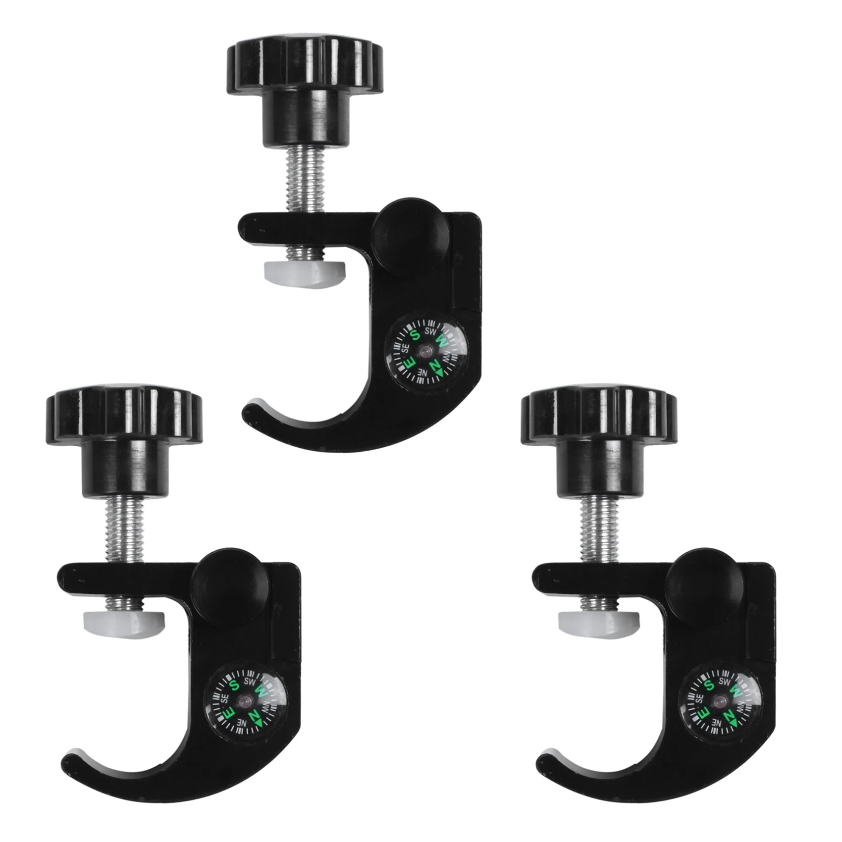 

3X New Corrosion-Resistant Gps Pole Clamp with Open Data Collector Cradle