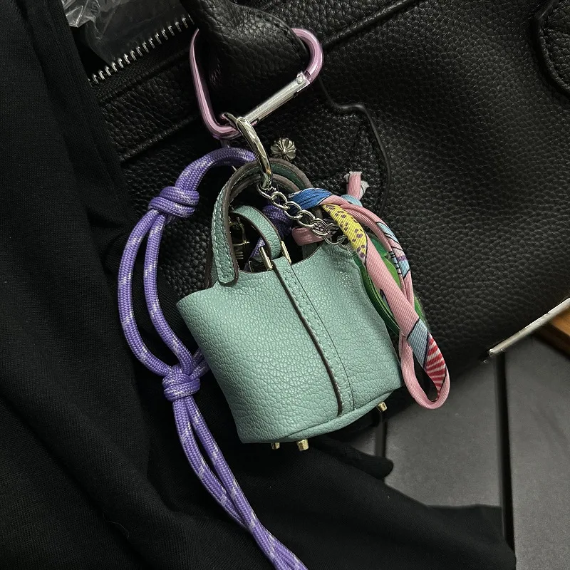 Новые складные подвески для сумок в стиле Miu тканая сумка подвесной светильник