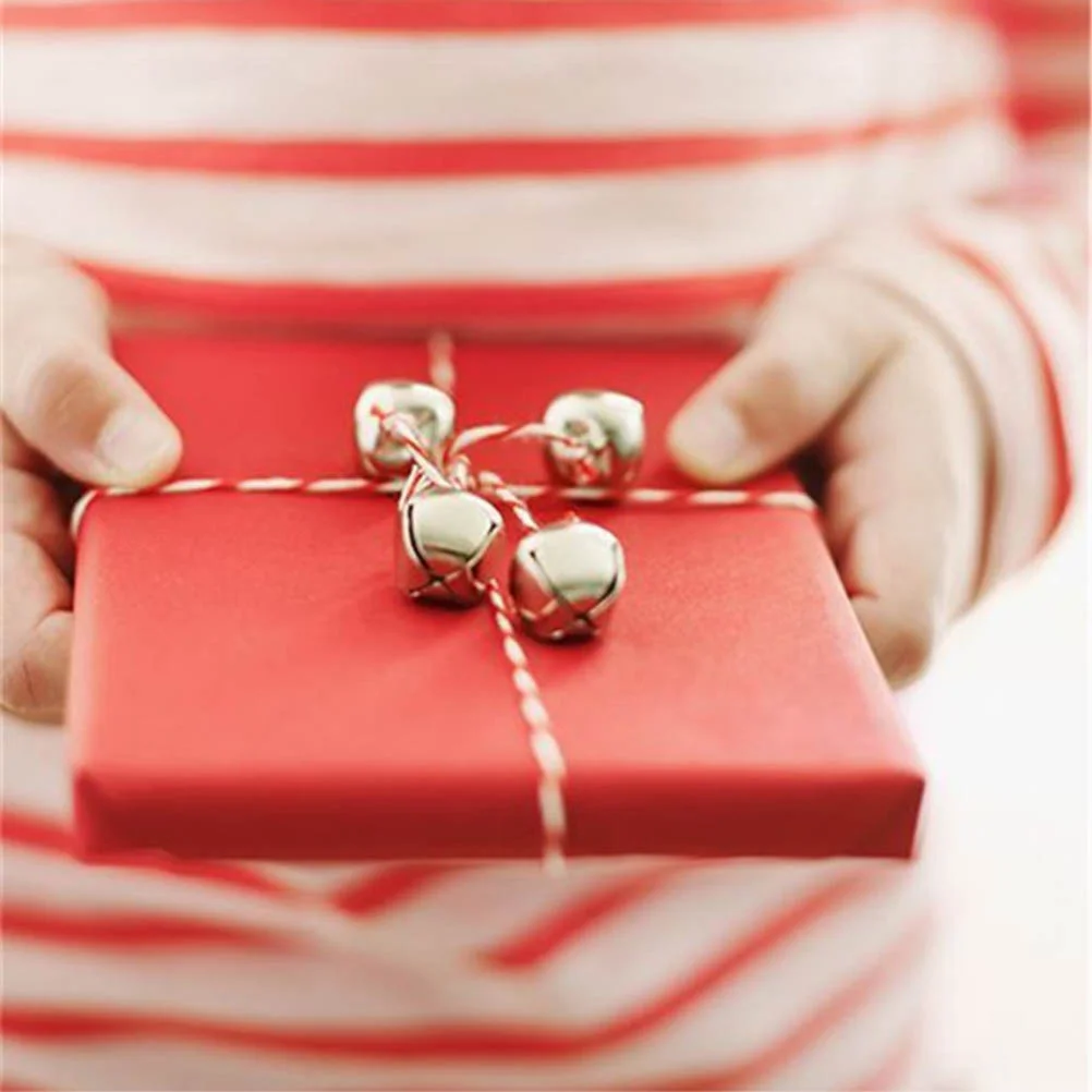 

50 шт. Jingle Bell маленький Рождественский золотой крест, драгоценности, рукоделие, Рождественская елка Вечерние