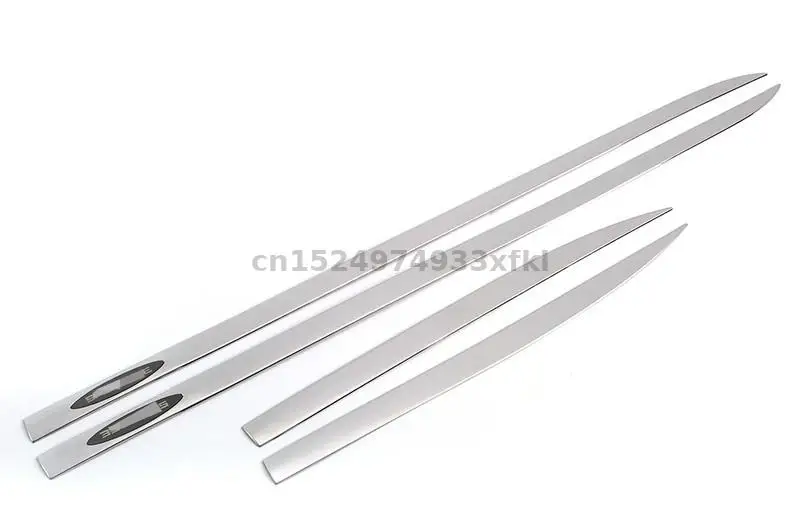 

High-quality stainless steel For Kia Sportage R 2018-2020 Door Side Body Molding Chrome Trim Cover car accessories Car styling