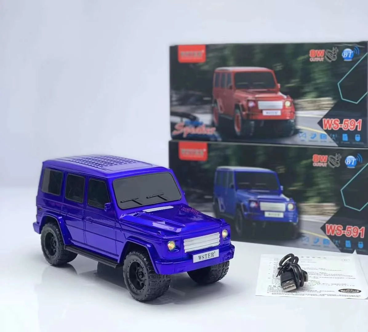 WSTER WS-591 Прямая продажа с фабрики Низкая цена Модель автомобиля Колонки Bt