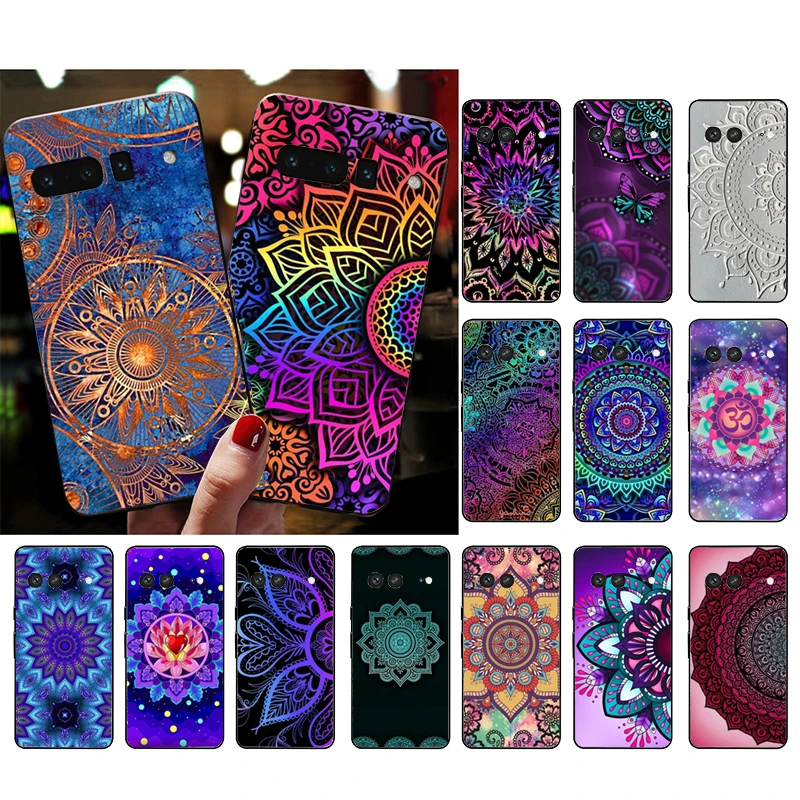 

Mandala Phone Case for Google Pixel 7 Pro 7 6A 6 Pro 5A 4A 3A Pixel 4 XL Pixel 5 6 4 3 XL 3A XL 2 XL