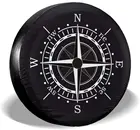 Крышка для запасных шин Foruidea для общих двигателей, сумка для хранения шин, пылезащитный чехол для колесных шин, автомобильная шина подходит для обычных автомобилей, прицепов