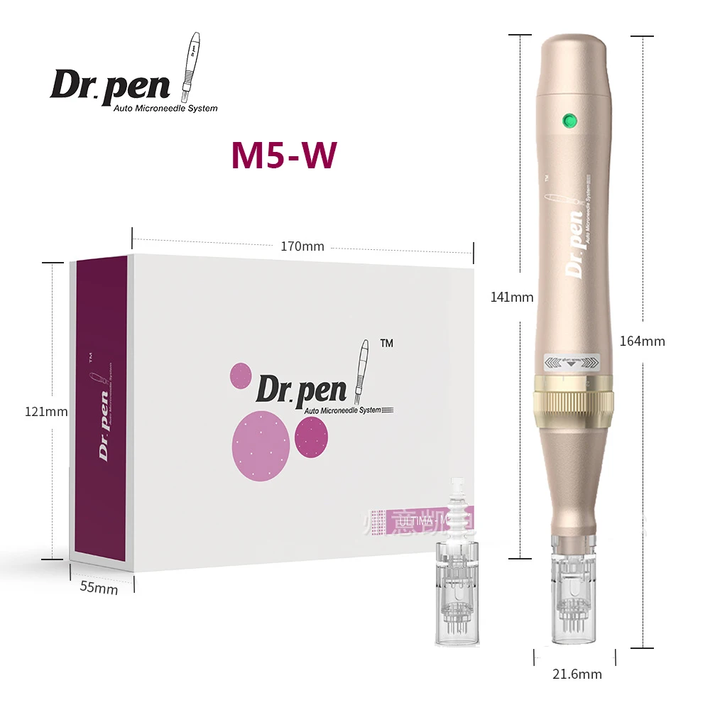 Dr.pen M5-W Ekai Original Wireless Electric Dermapen Facial Microneedling Pen Professionnel Kit Skin Care Device With Medical CE