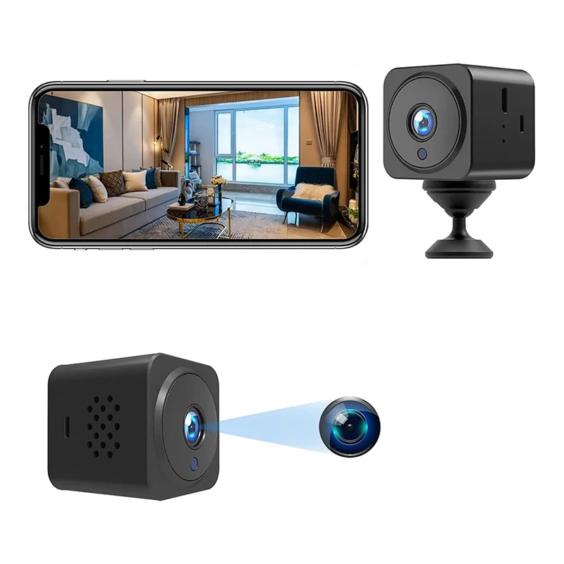 4K 1080P HD Мини-камера наблюдения Внутренняя Wi-Fi камера Live Transmission Мобильный телефон