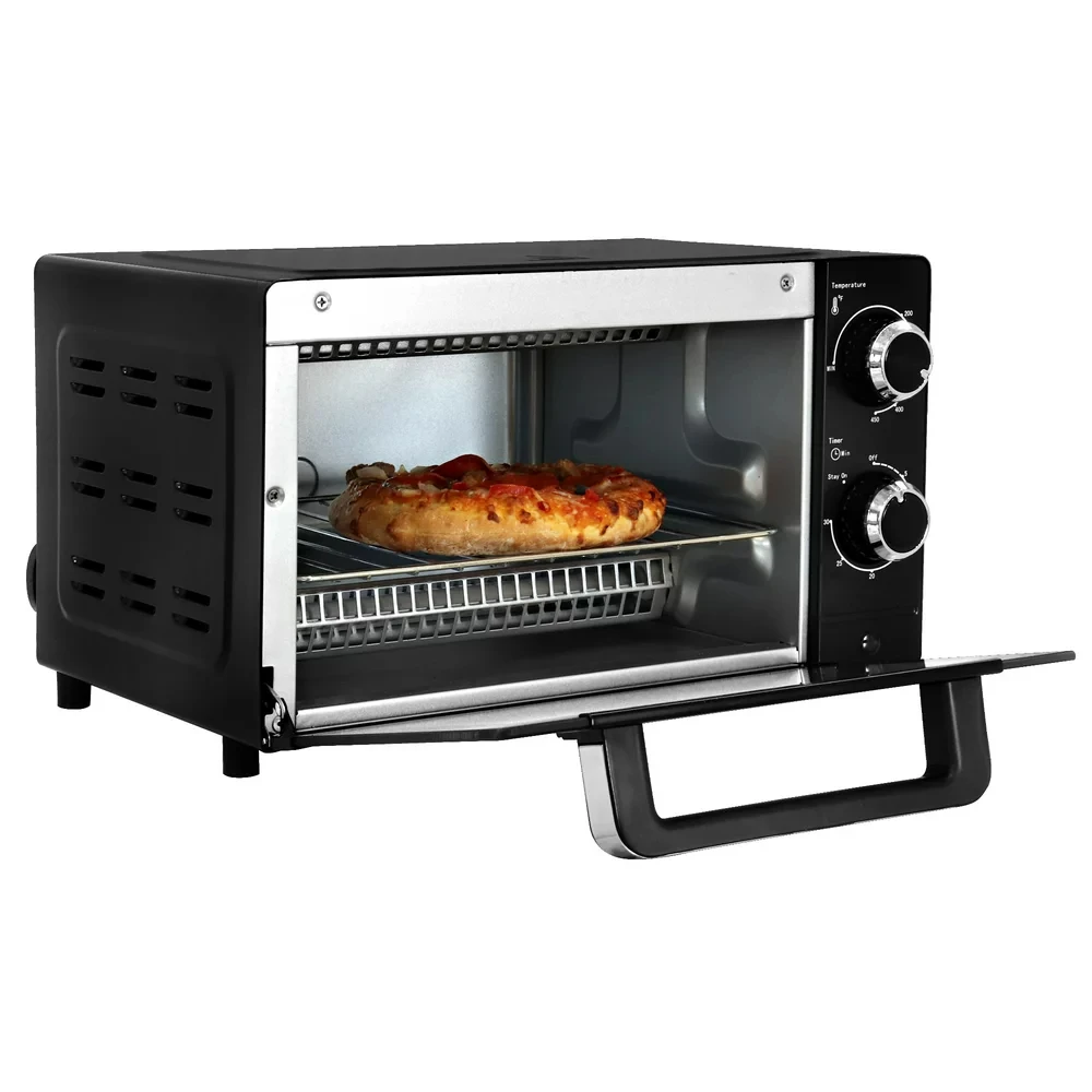 Oven 1000w Convection Oven Compact Baking Toasting Rack  Bla