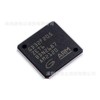 1pcslote gd32f205zet6 single chip mcu arm32 bit microcontroller ic chip lqfp144 new original