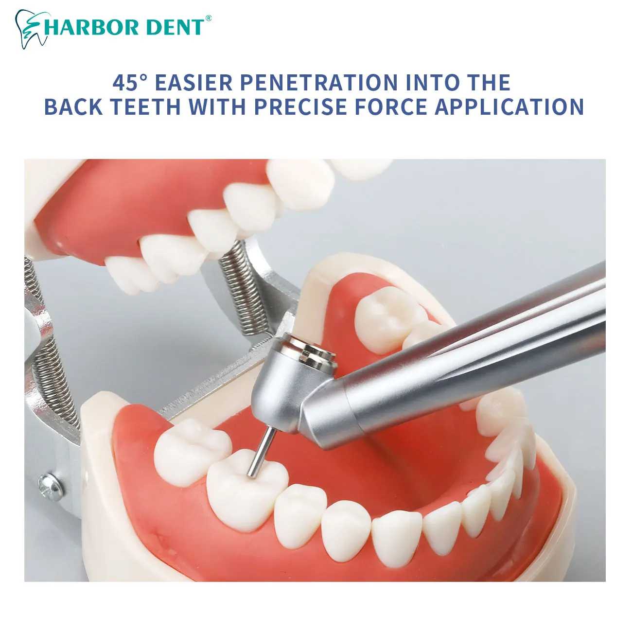 Стоматологический 45 градусный хирургический высокоскоростной наконечник с
