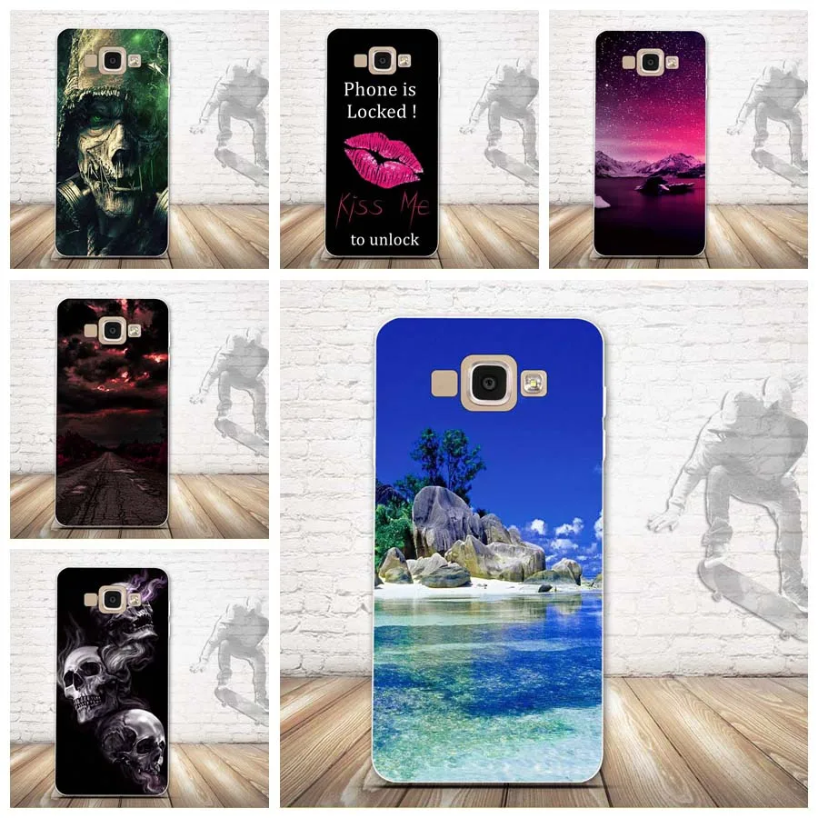 Silicone TPU Case For Samsung Galaxy A7 2015 Case For Funda Samsung Galaxy A7 2015 A700 A700F A7000 Phone Cases Back Cover Coque