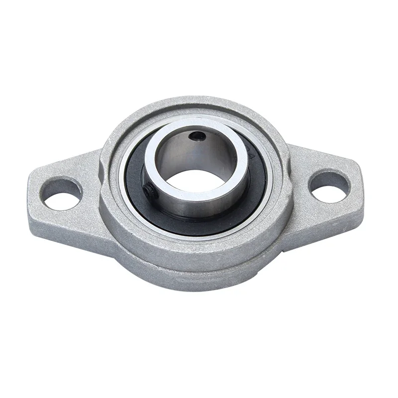 KFL000 Диаметр отверстия 10 мм Самовыравнивающийся фланцевый опорный подшипник из