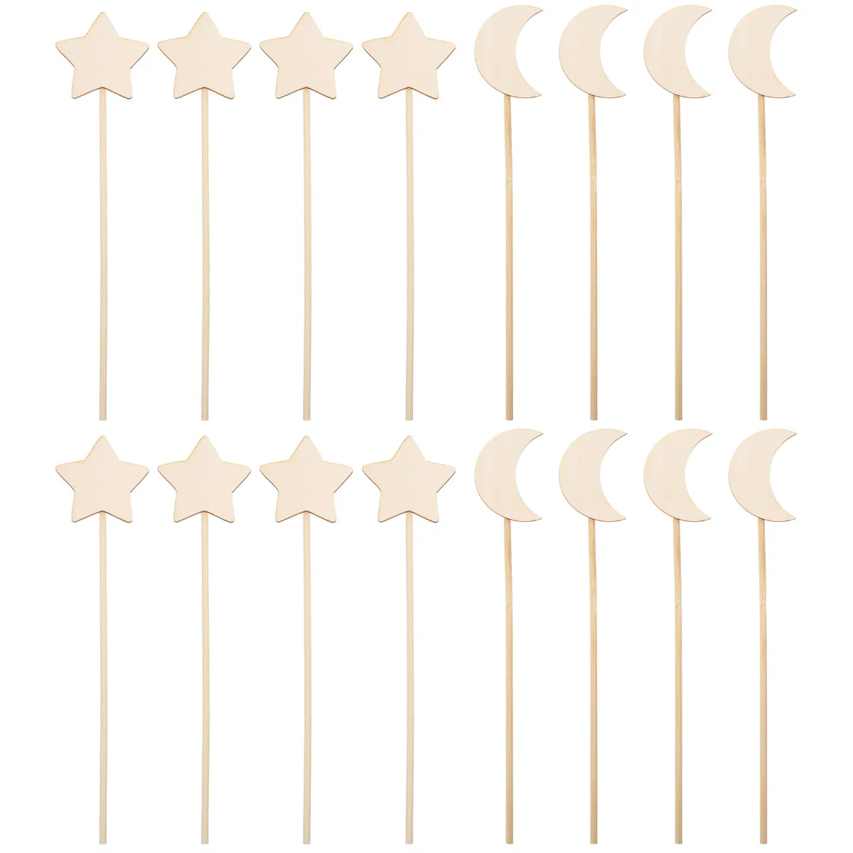 

Wand Fairy Wooden Cosplay Costume Wands Girls Magical Key Pin Stick Party Wood Show Slices Cutouts Unfinished Heart Own Your