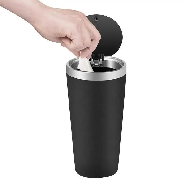 

Mini Car Trash Can Car Garbage Bin Garbage Container Storage Box Leak Proof Auto Trash Bin Compact And Portable Clean And Tidy