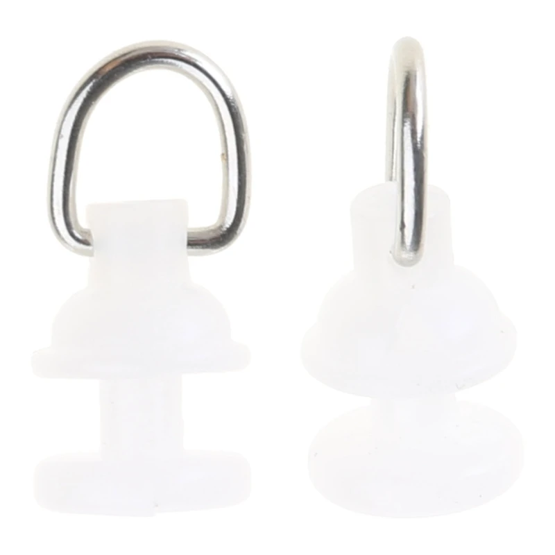 Белые планеры с крючками для штор 100 шт. тихие раздвижные ролики стержня