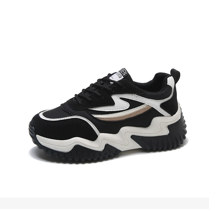 

Spring thick-soled sports shoes women's shoes student shoes breathable multi-color women's sports shoes plus size shoes