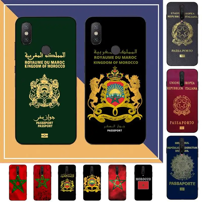 

Morocco Flag Phone Case for Redmi Note 8 7 9 4 6 pro max T X 5A 3 10 lite pro