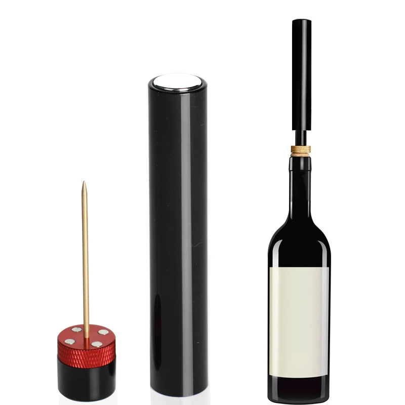 

Bottle Opener Air Pump Wine Bottle Pressure Safety Portable Stainless Steel Wine Opener Bar Kitchen Tools Accessories