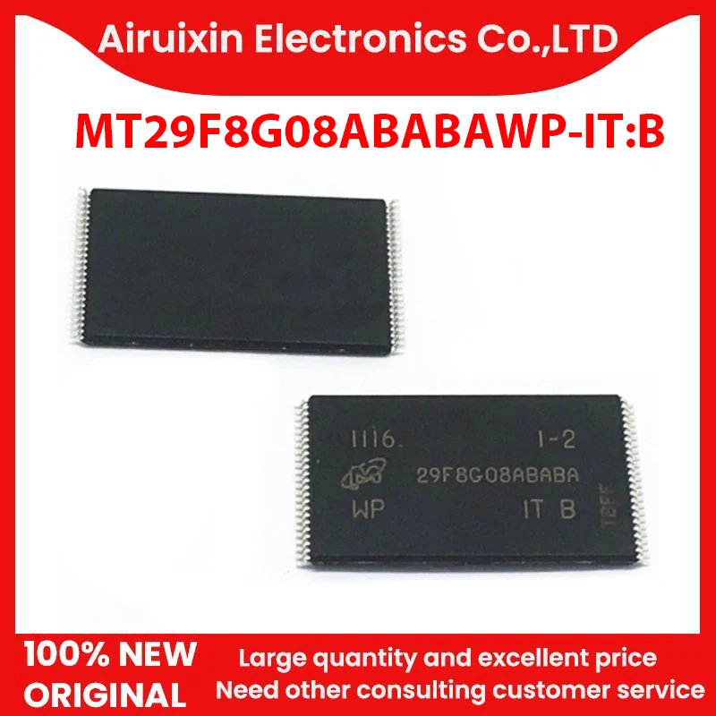 

100% New and Original MT29F8G08ABABAWP-IT:B TSSOP48 1PCS/LOT