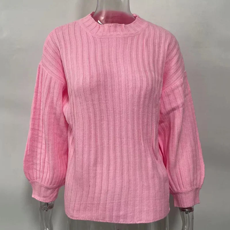 

2022 Winter New Maternity Sweater Women's Solid Temperament White