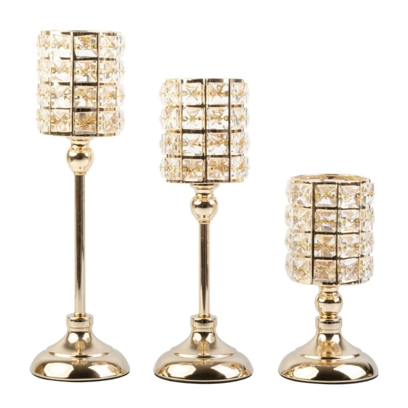 Metal Candlestick Candelabra Wedding Table Centerpiece Party Christmas Home Decorations Wholesale