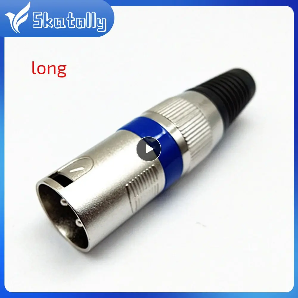 

Excellent Audio Plug Durable Secure Connection Microphone Plug High Quality Ease Of Use Music Production Smooth 3 Nuclear Sturdy