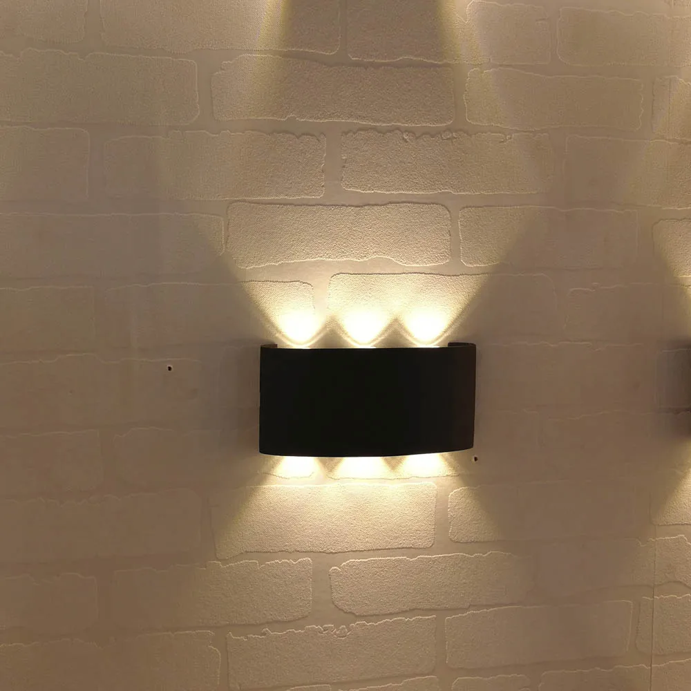 

Good decorate wall light project new design Aluminium LED wall lamp 6W 8W bedroom wall sconce
